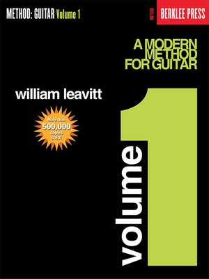 cover image of A Modern Method for Guitar--Volume 1